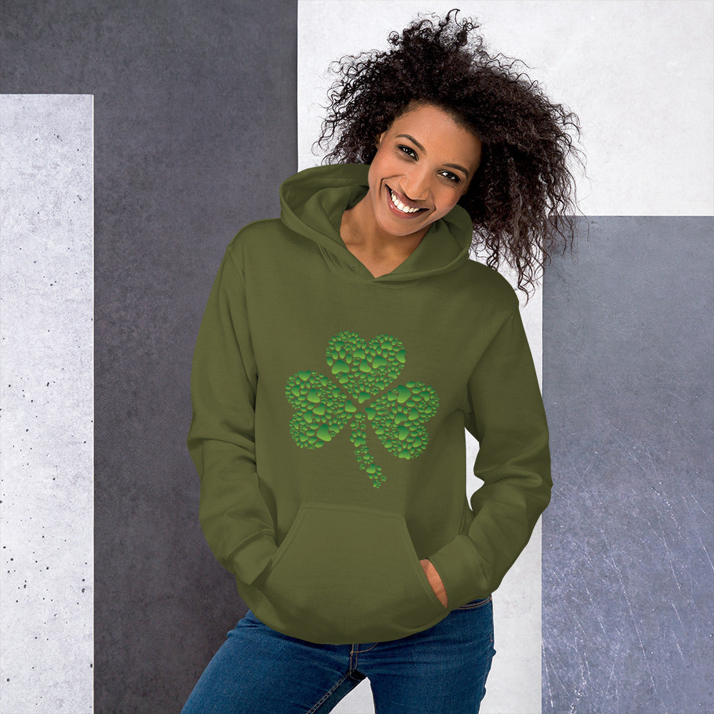 Shamrock of Paws Hoodie