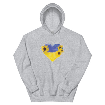 Love For Ukraine Sunflowers Hoodie