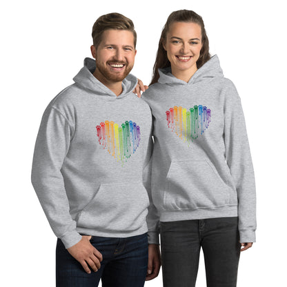 Rainbow Painted Paws Hoodie