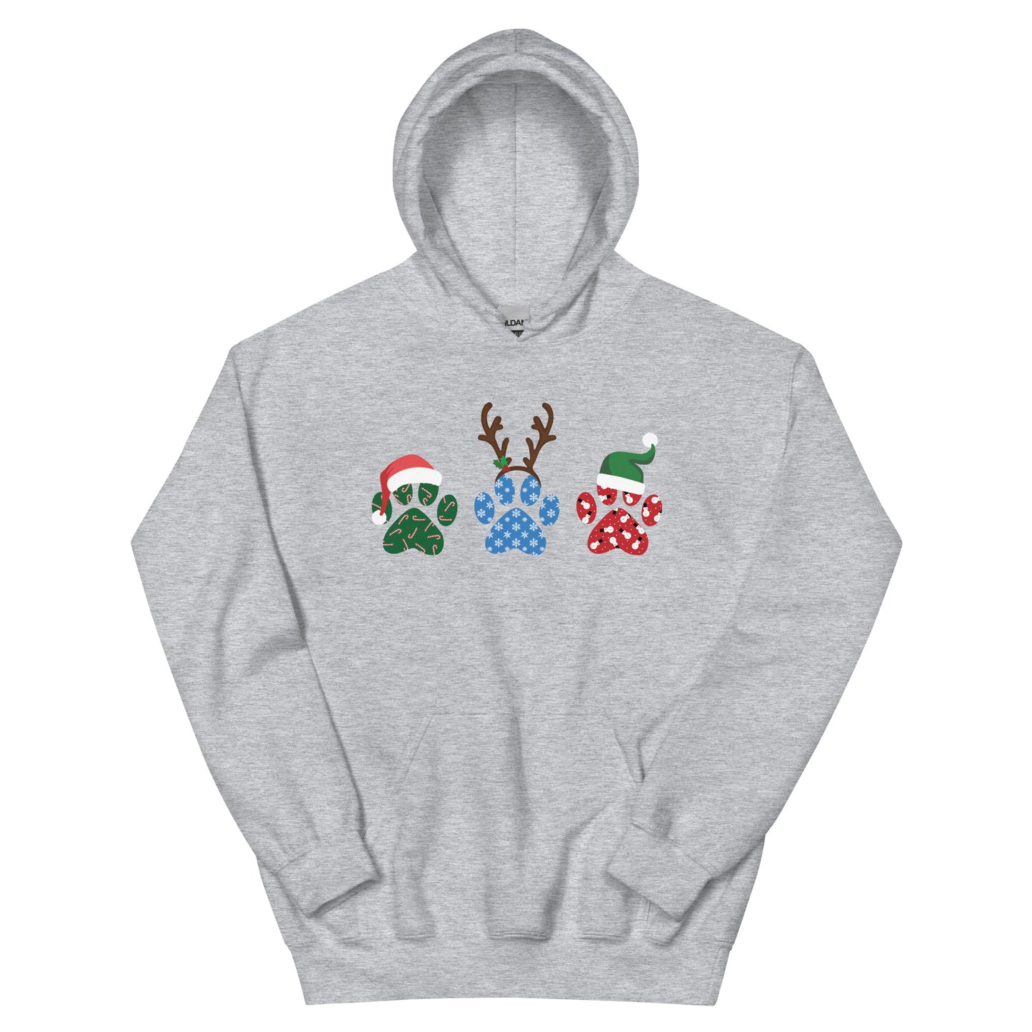 Christmas Paws Hoodie