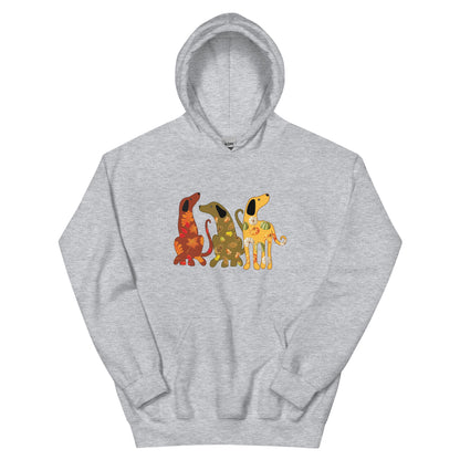 Festive Fall Dogs Hoodie