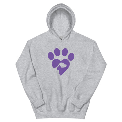 Paw Print Pet Love Hoodie