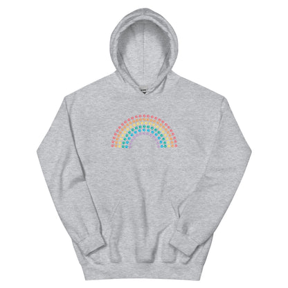 Rainbow of Paws Hoodie