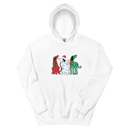 Holiday Greetings Dogs Hoodie