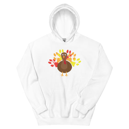 Paw Print Turkey Hoodie