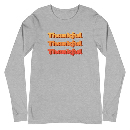 Thankful Times Three Long Sleeve Tee