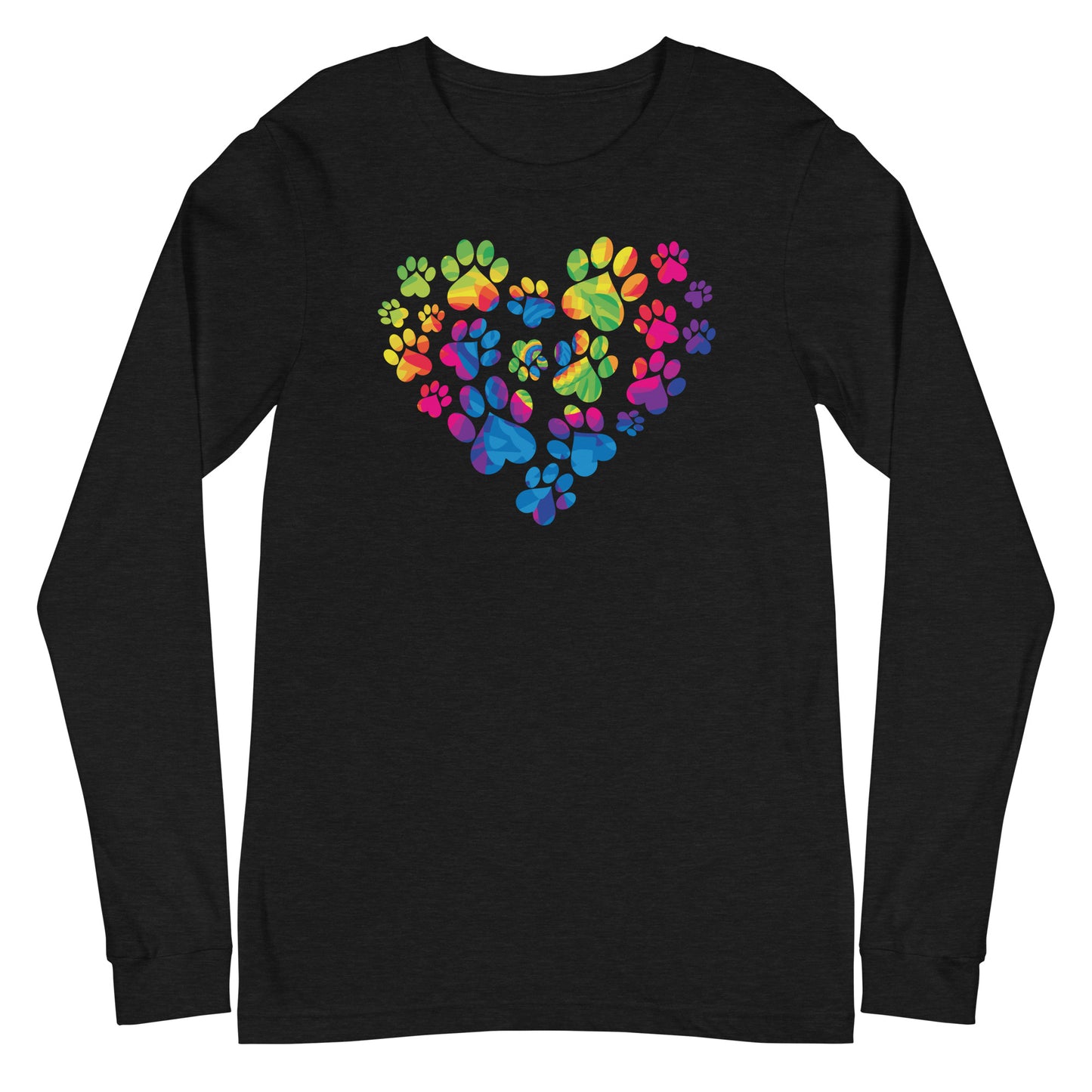 Anniversary Paw Print Love Long Sleeve Tee