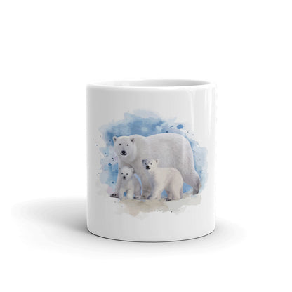 Polar Bear Family Mug