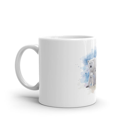 Polar Bear Family Mug