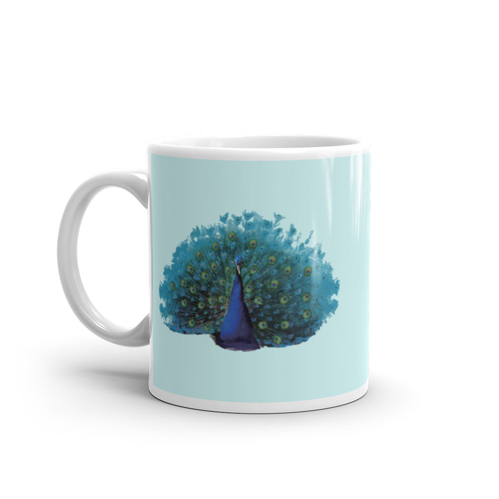 Proud Peacock Mug