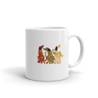 Festive Fall Dogs Mug