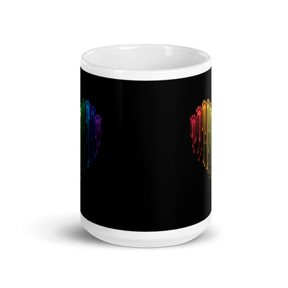 Rainbow Painted Paws Mug