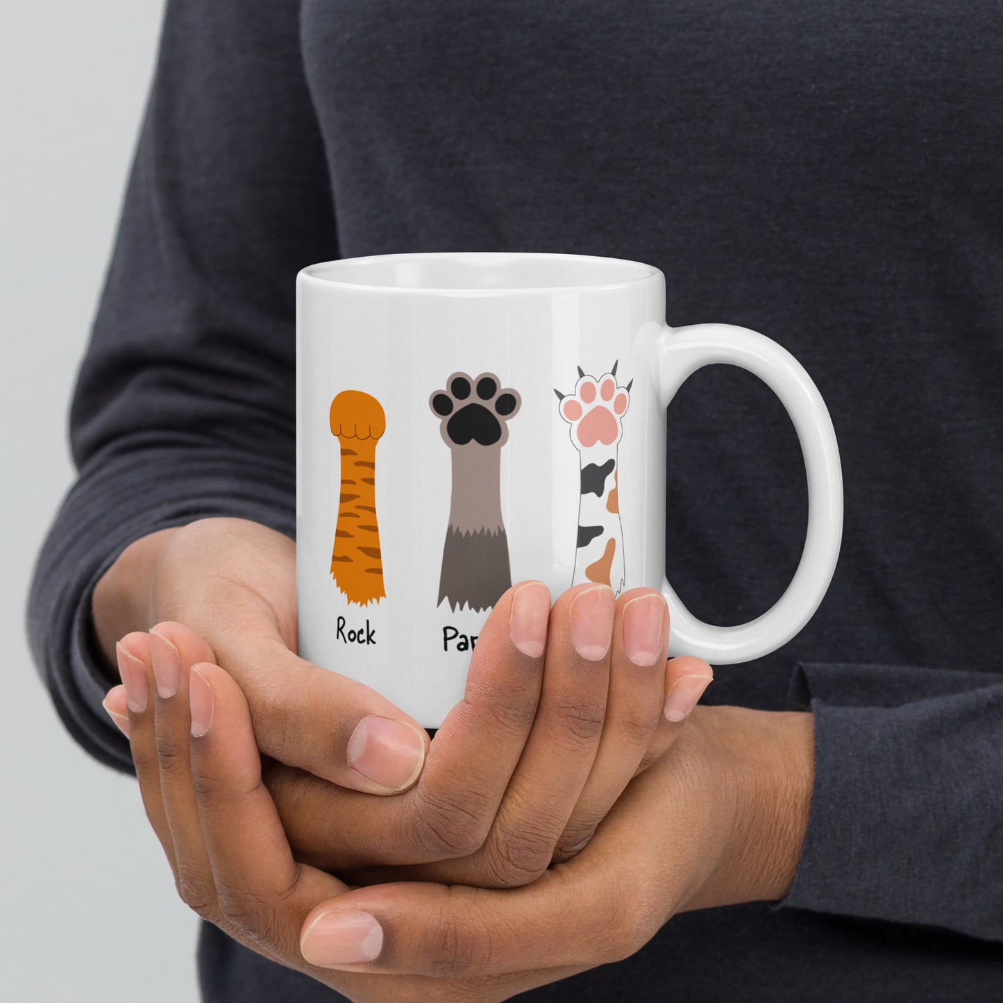 Rock Paper Scissors Mug