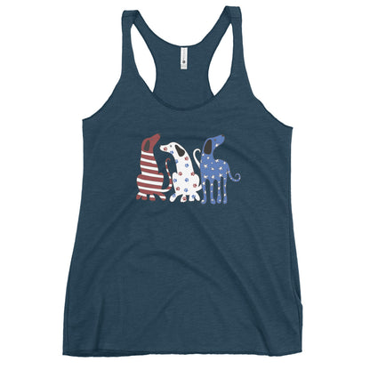 Whimsy Americana Dogs Tank