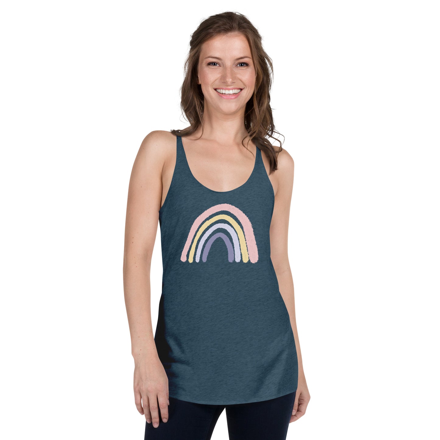 Watercolor Rainbow Tank