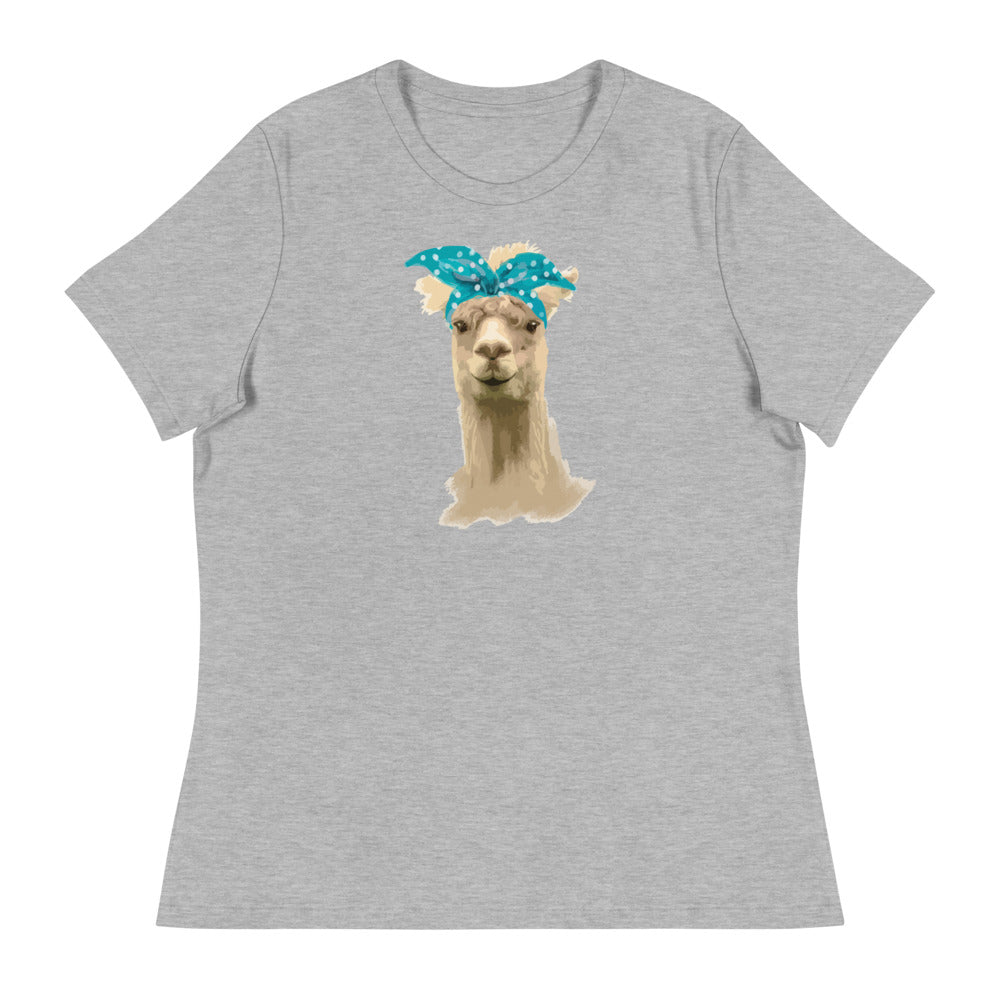 Llama with Sass  Women's Relaxed T-Shirt