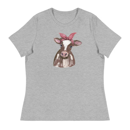 Cute Cow Women's Relaxed T-Shirt