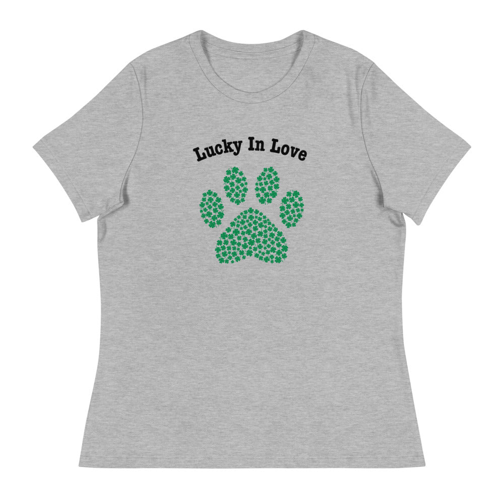 Lucky in Love Women's Relaxed T-Shirt