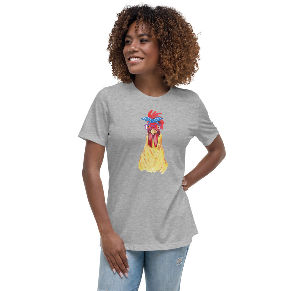 Rad Rooster Women's Relaxed T-Shirt
