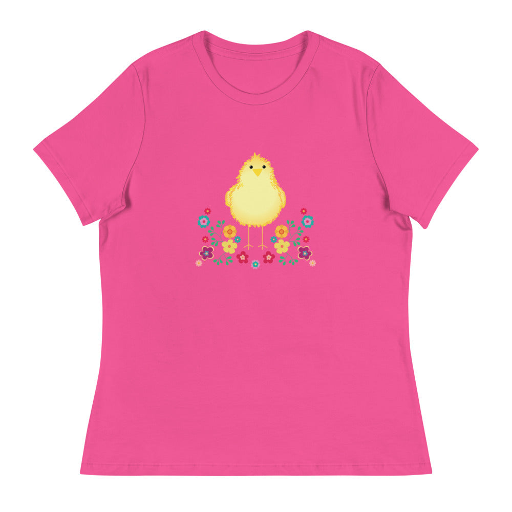 Sweet Peep Chick Women's Relaxed T-Shirt