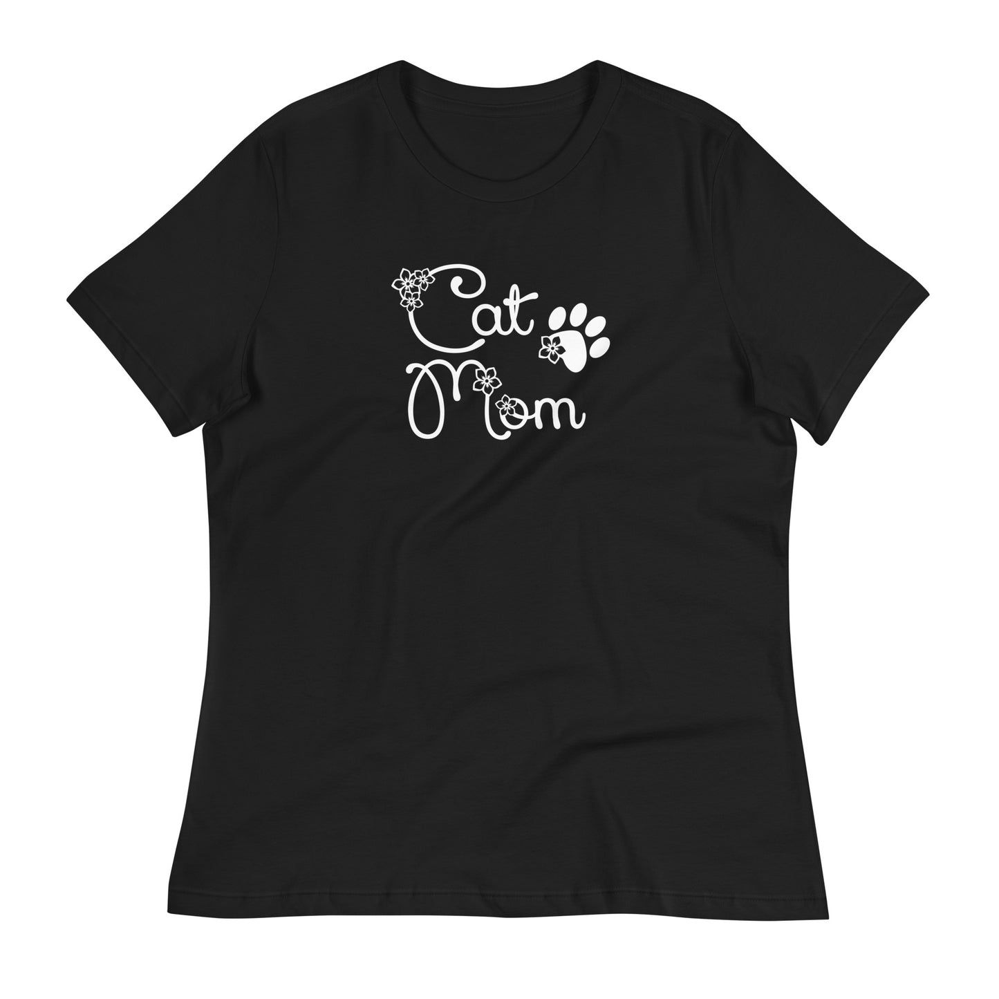 Cat Mom Relaxed T-Shirt