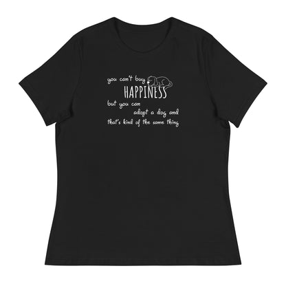 Happiness & A Dog T-Shirt