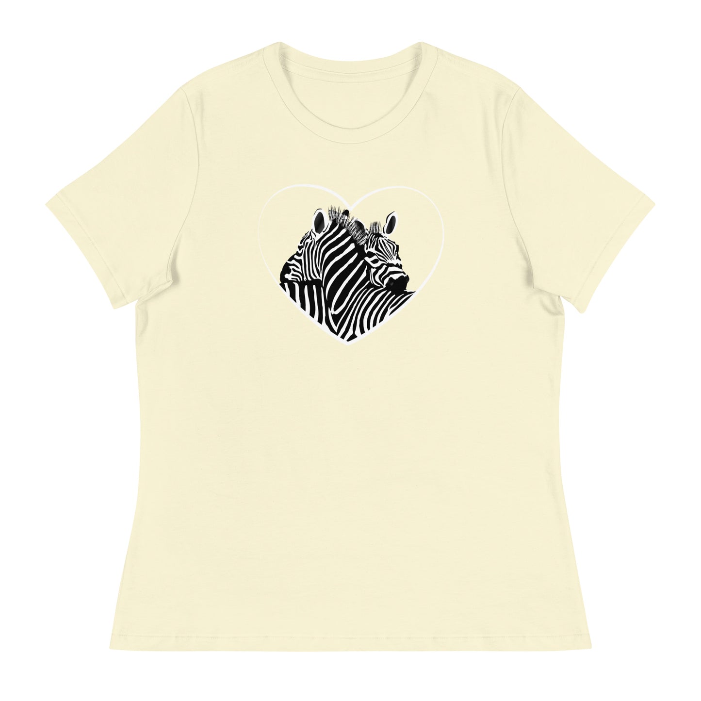 Hugging Zebras Women's Relaxed T-Shirt