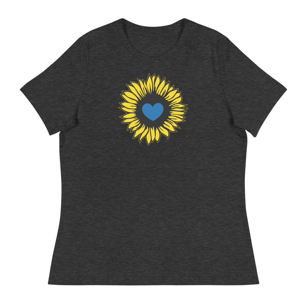 Ukraine Sunflower Women's Relaxed T-Shirt