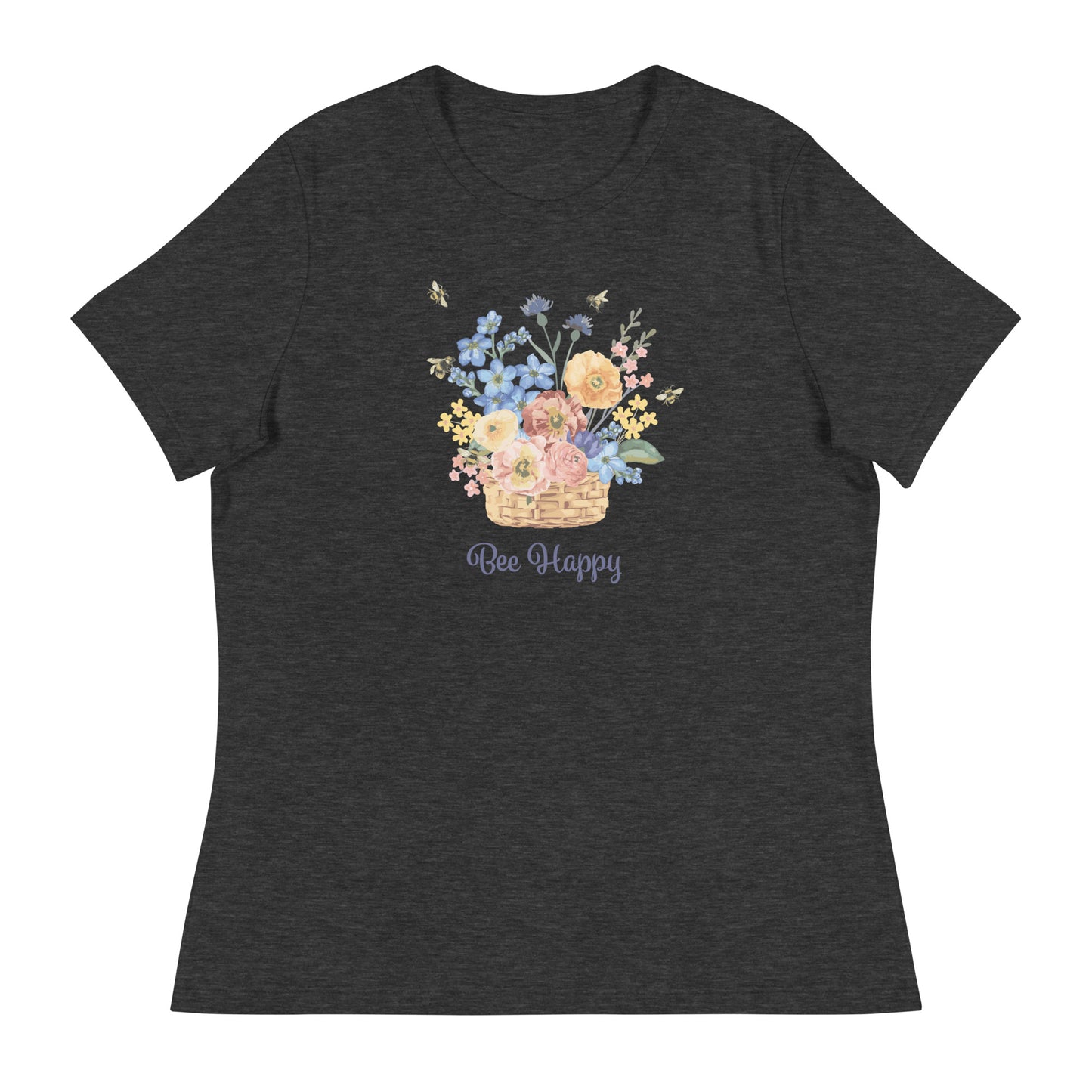 Bee Happy Women's Relaxed T-Shirt