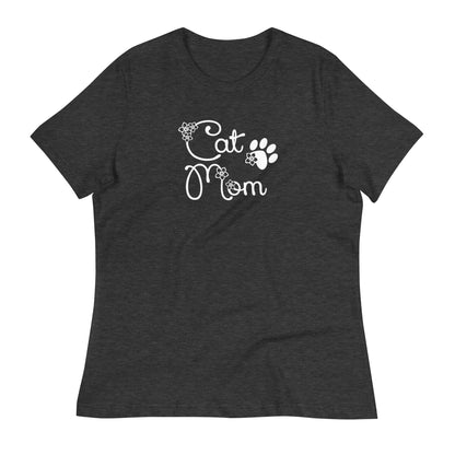 Cat Mom Relaxed T-Shirt