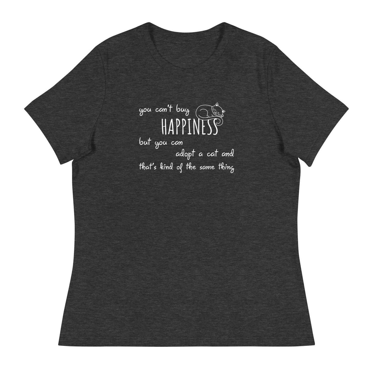 Happiness & A Cat T-Shirt