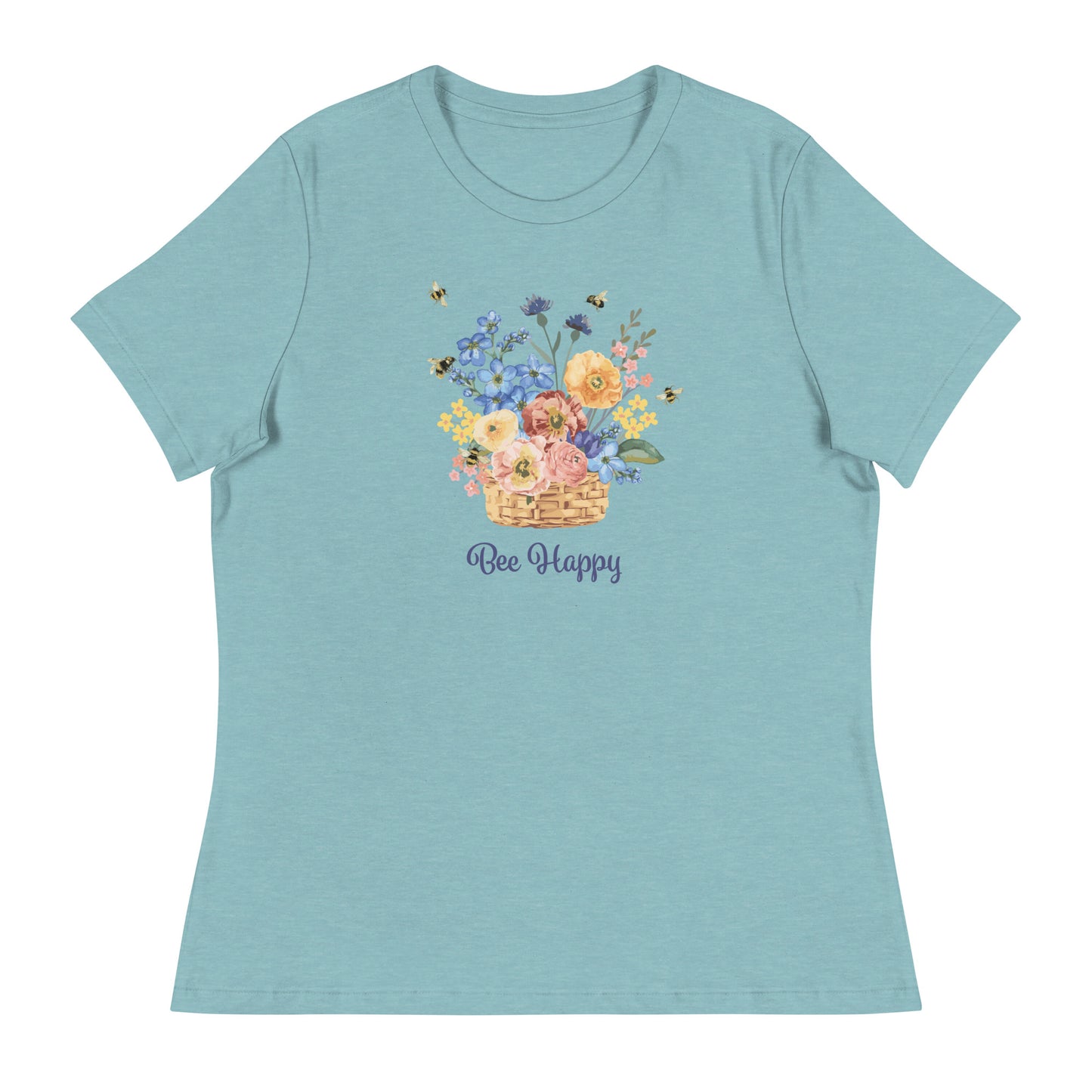 Bee Happy Women's Relaxed T-Shirt