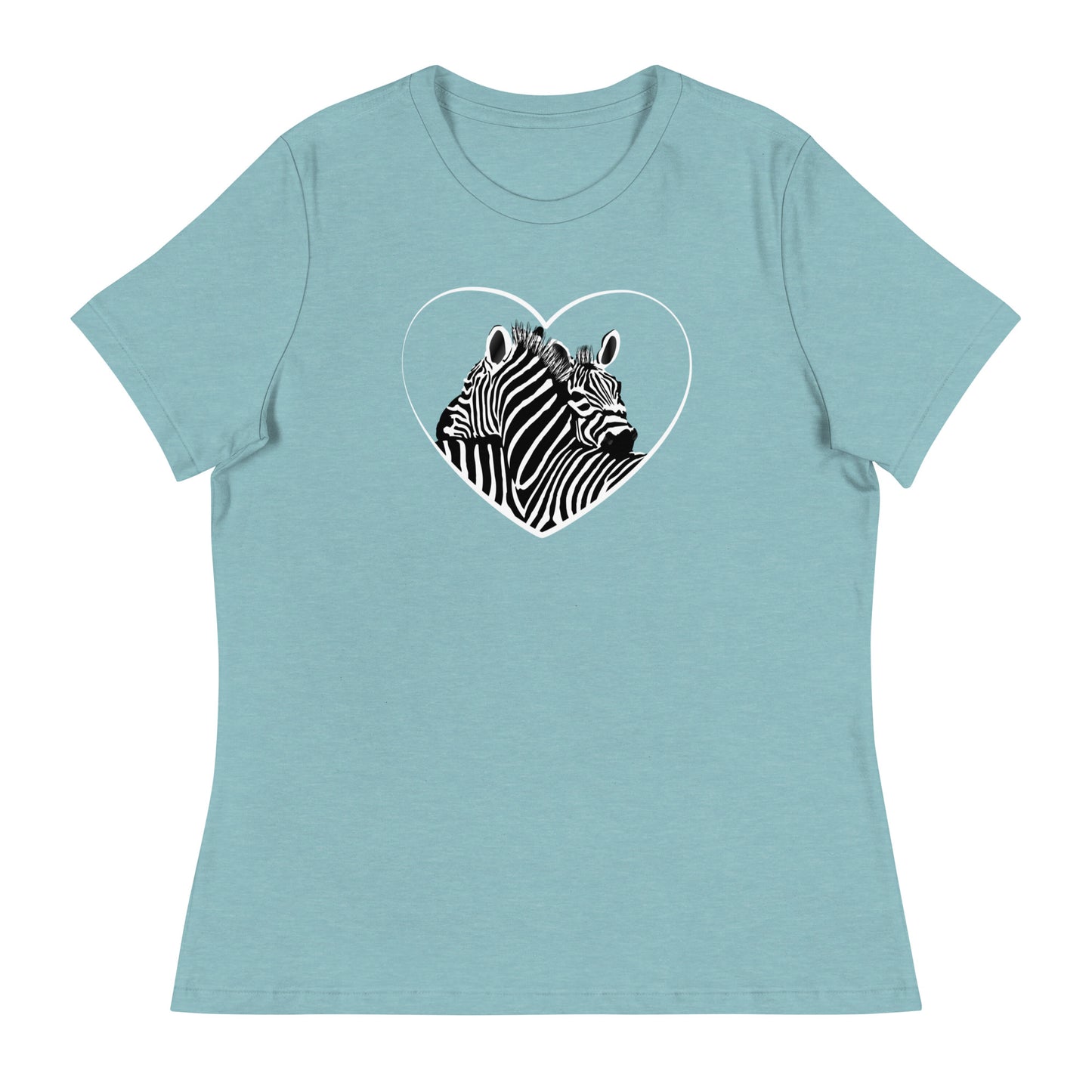 Hugging Zebras Women's Relaxed T-Shirt