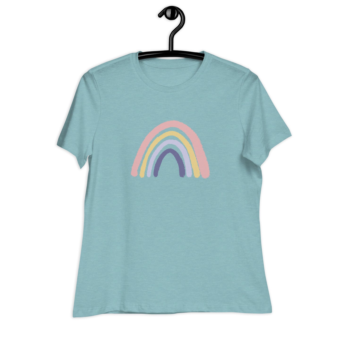 Watercolor Rainbow Women's Relaxed T-Shirt