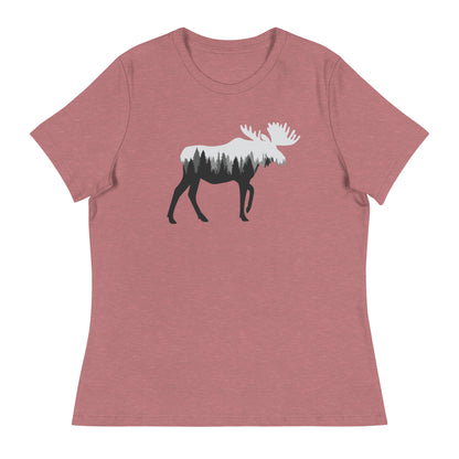 Moose of the Forest Women's Relaxed T-Shirt