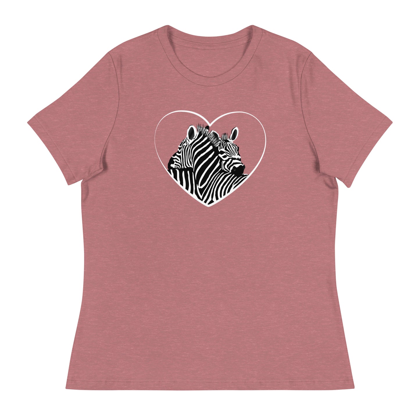 Hugging Zebras Women's Relaxed T-Shirt