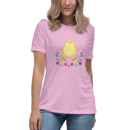 Sweet Peep Chick Women's Relaxed T-Shirt