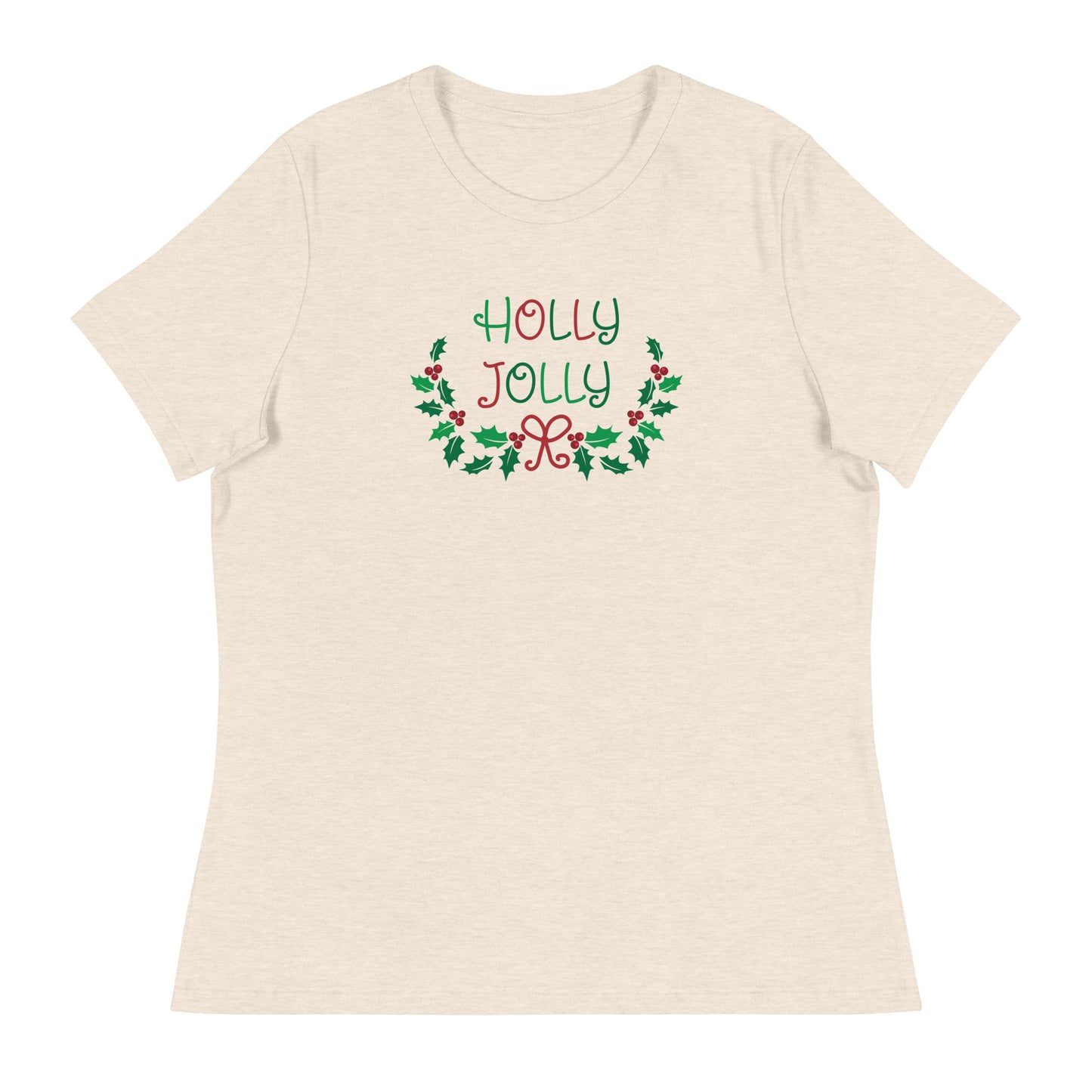 Holly Jolly Women's Relaxed T-Shirt