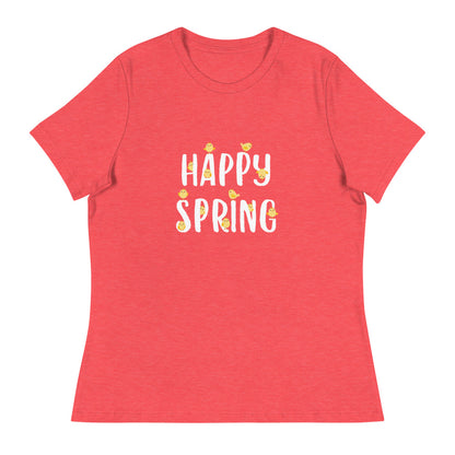 Hello Spring Chicks Women's Relaxed T-Shirt