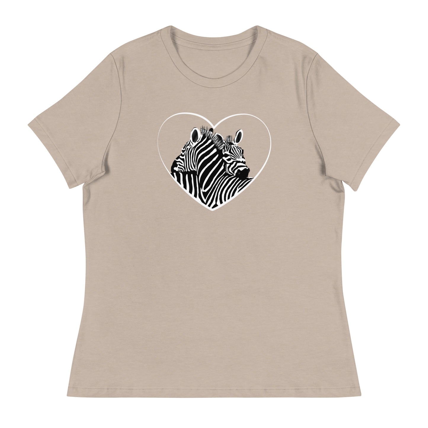 Hugging Zebras Women's Relaxed T-Shirt