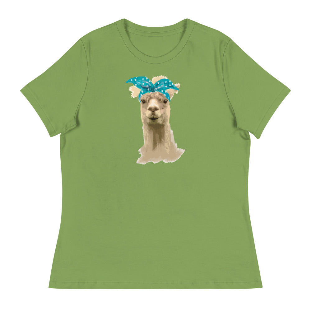 Llama with Sass  Women's Relaxed T-Shirt