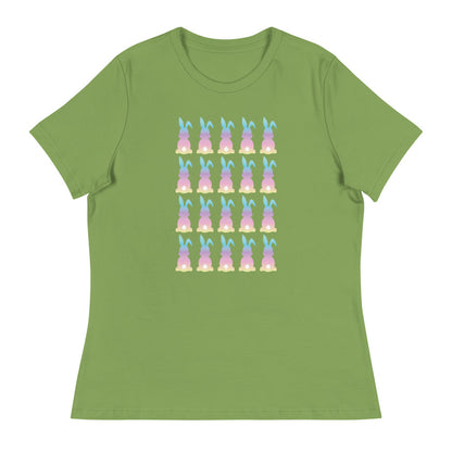 Cotton Candy Colored Bunny Women's Relaxed T-Shirt