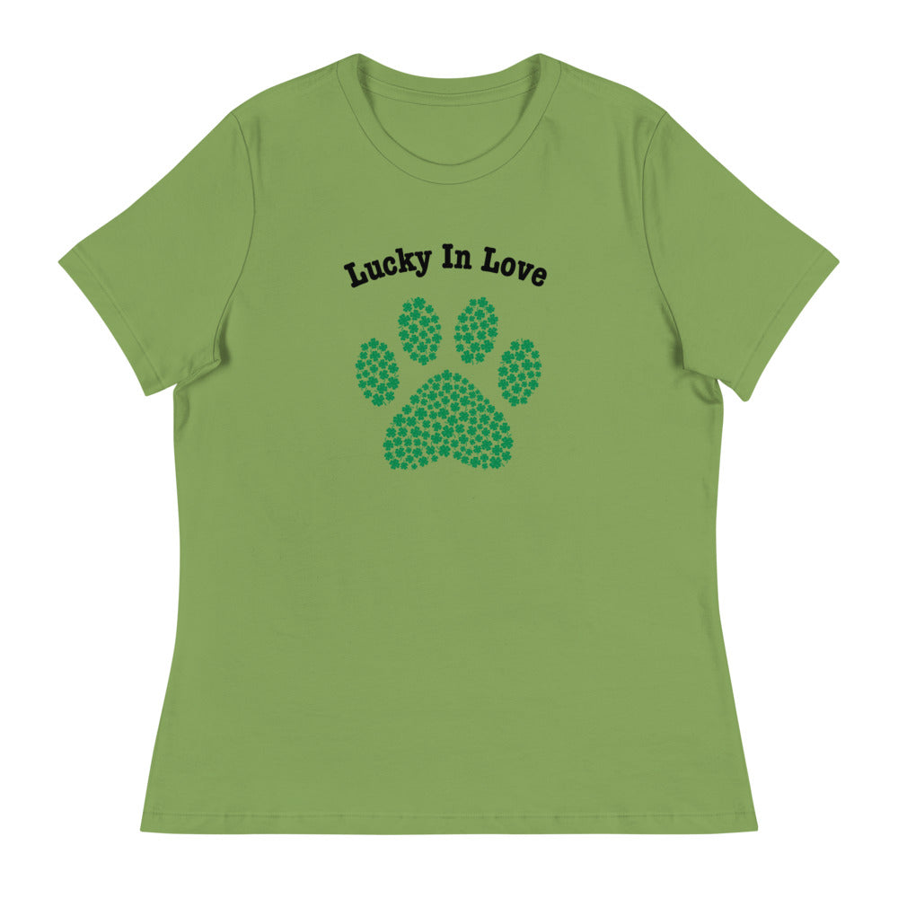 Lucky in Love Women's Relaxed T-Shirt