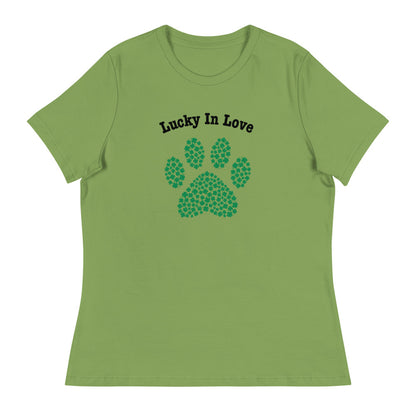 Lucky in Love Women's Relaxed T-Shirt