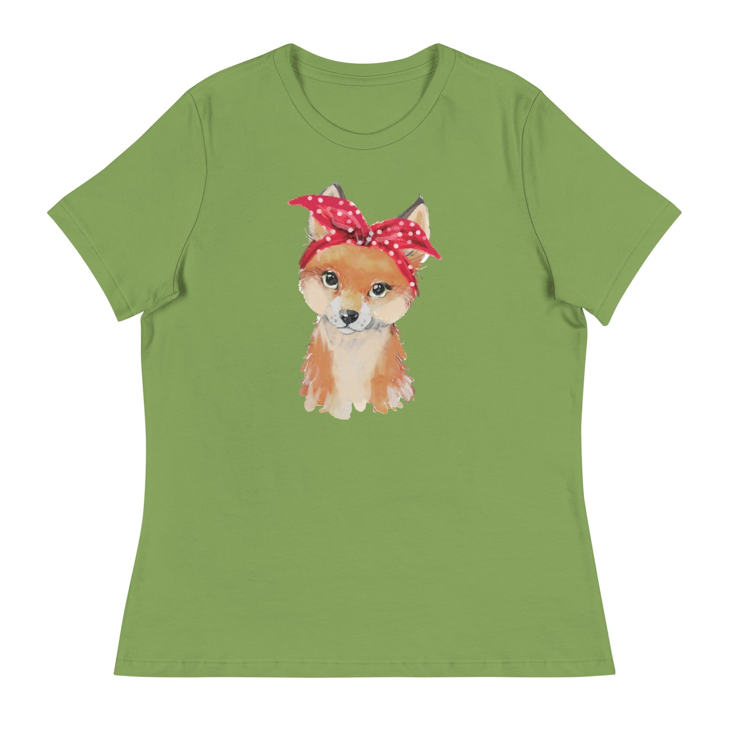 Shy and Sweet Fox Women's Relaxed T-Shirt