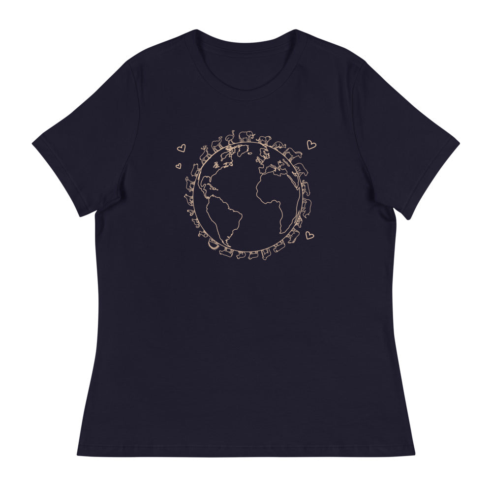 Love the Earth Women's Relaxed T-Shirt