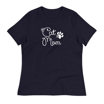 Cat Mom Relaxed T-Shirt