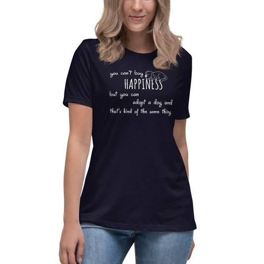 Happiness & A Dog T-Shirt