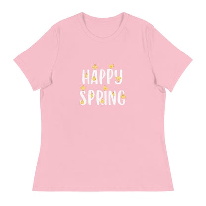 Hello Spring Chicks Women's Relaxed T-Shirt