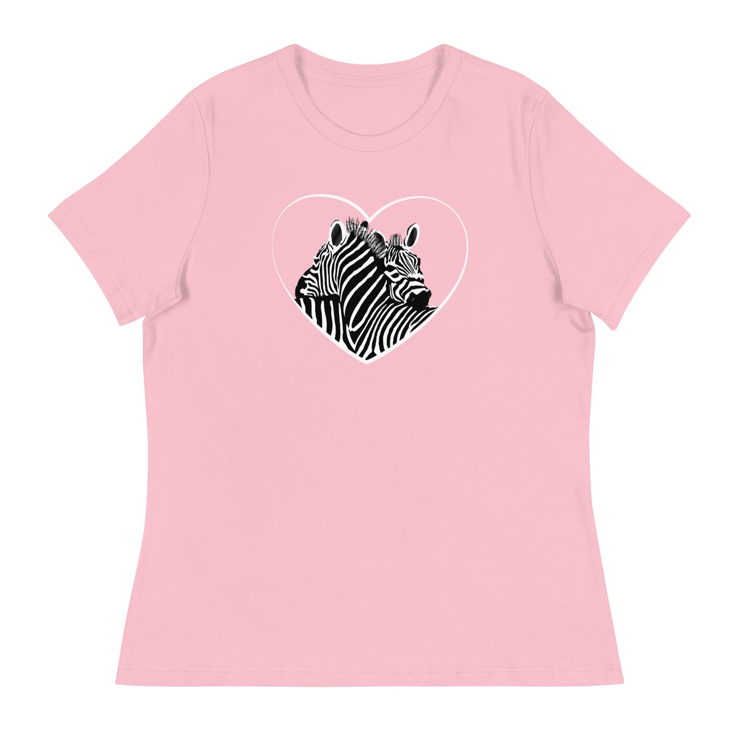 Hugging Zebras Women's Relaxed T-Shirt